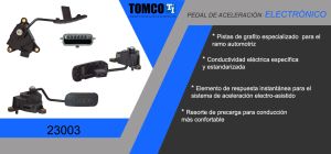 PEDAL DE ACELERADOR ELECTRONICO NISSAN TIIDA 23003