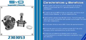 MAZA PARA RUEDA CHEVROLET-GMC-BUICK-CADILLAC AVEO 2303053-SYD