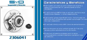 MAZA PARA RUEDA 2306041-SYD