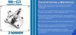 MAZA PARA RUEDA FORD-LINCOLN-MERCURY ECOSPORT 2308009-SYD