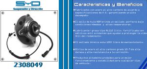 MAZA PARA RUEDA FORD-LINCOLN-MERCURY EXPEDITION 2308049-SYD