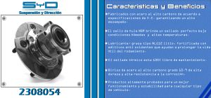 MAZA PARA RUEDA FORD-LINCOLN-MERCURY TRANSIT 2308054-SYD