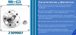 MAZA PARA RUEDA HONDA CR-V 2309007-SYD