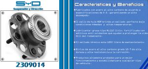 MAZA PARA RUEDA HONDA ODYSSEY 2309014-SYD