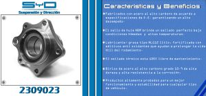 MAZA PARA RUEDA HONDA ELEMENT 2309023-SYD