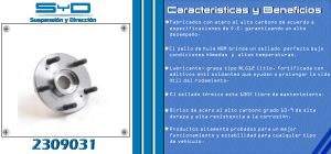 MAZA PARA RUEDA HONDA CR-V 2309031-SYD