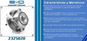 MAZA PARA RUEDA TOYOTA 4 RUNNER 2325020-SYD