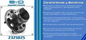 MAZA PARA RUEDA TOYOTA AVALON 2325025-SYD