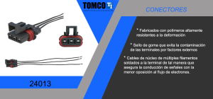 CONECTOR PARA SENSOR CHEVROLET-GMC-BUICK-CADILLAC BUICK CENTURY 24013