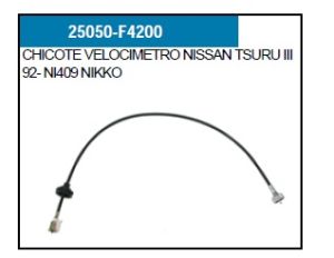 CHICOTE PARA VELOCIMETRO NISSAN SENTRA 25050-F4200-ASIA