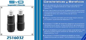 REBOTE Y CUBREPOLVO NISSAN MARCH 2516032-SYD