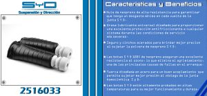 REBOTE Y CUBREPOLVO NISSAN MARCH 2516033-SYD