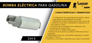 BOMBA DE GASOLINA CHEVROLET-GMC-BUICK-CADILLAC LUV ( MEXICO ) 254-E