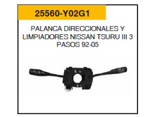 PALANCA PARA DIRECCIONAL 25560-Y02G1-ASIA