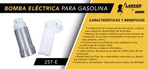 BOMBA DE GASOLINA CHEVROLET-GMC-BUICK-CADILLAC EXPRESS CARGO VAN 257-E