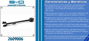 TIRANTE ESTABILIZADOR HONDA ACCORD 2609006-SYD