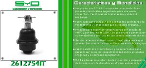 ROTULA DE SUSPENSION CHEVROLET-GMC-BUICK-CADILLAC AVALANCHE 2612754IT