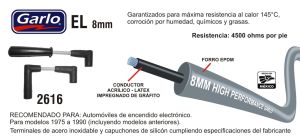 CABLES PARA BUJIA JEEP CHEROKEE 2616-EL-GAR