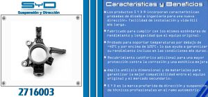 MANGUETA NISSAN SENTRA 2716003-SYD