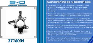 MANGUETA NISSAN SENTRA 2716004-SYD