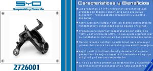 MANGUETA VOLKSWAGEN BEETLE 2726001-SYD