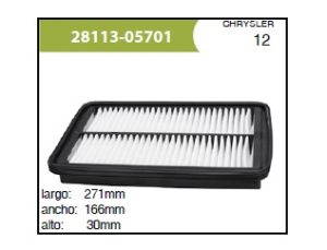 FILTRO PARA AIRE   28113-05701-ASIA