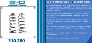 RESORTE PARA SUSPENSION SEAT LEON 310-280-SYD