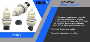 SENSOR DE VELOCIDAD (VSS) CHRYSLER-DODGE-HYUNDAI 300 M 31077-TOM