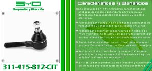 TERMINAL DE DIRECCION VOLKSWAGEN BRASILIA 311-415-812-CIT