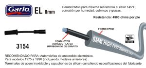CABLES PARA BUJIA CHEVROLET-GMC-BUICK-CADILLAC SIERRA 3154-EL-GAR