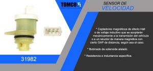 SENSOR DE VELOCIDAD (VSS) PEUGEOT 206 31982