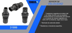 SENSOR DE VELOCIDAD (VSS) CHRYSLER-DODGE-HYUNDAI 300 M 31999