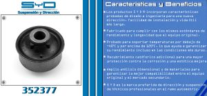 BUJE DE SUSPENSION PEUGEOT 206 352377-SYD