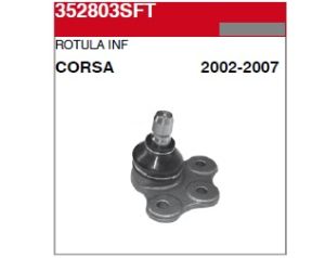 ROTULA DE SUSPENSION CHEVROLET-GMC-BUICK-CADILLAC CORSA 352803SFT-ASIA