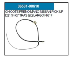 CHICOTE PARA FRENO 36531-08G10-ASIA