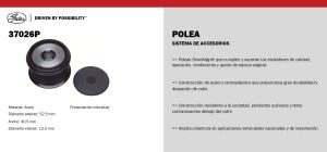 POLEA DE DISTRIBUCION 37026P