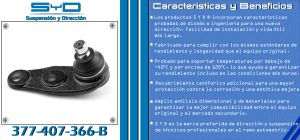 ROTULA DE SUSPENSION VOLKSWAGEN POINTER 377-407-366-B-SYD