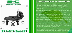 ROTULA DE SUSPENSION VOLKSWAGEN POINTER 377-407-366-BIT