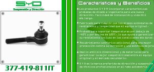 TERMINAL DE DIRECCION VOLKSWAGEN POINTER 377-419-811IT