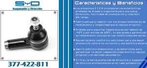 TERMINAL DE DIRECCION VOLKSWAGEN POINTER 377-422-811-SYD
