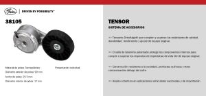 TENSOR DE BANDA PONTIAC GRAND AM 38105