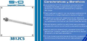 VARILLA DE DIRECCION PEUGEOT 206 3812C5-SYD