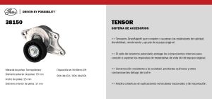 TENSOR DE BANDA 38150