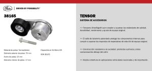 TENSOR DE BANDA 38165