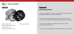 TENSOR DE BANDA NISSAN ALTIMA 38284