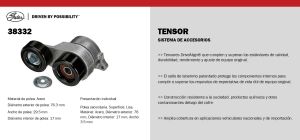 TENSOR DE BANDA ACURA MDX 38332