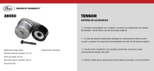 TENSOR DE BANDA 38550