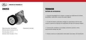 TENSOR DE BANDA CHRYSLER-DODGE-HYUNDAI 200 39053