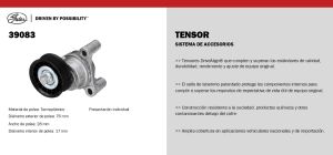 TENSOR DE BANDA 39083