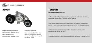TENSOR DE BANDA 39095